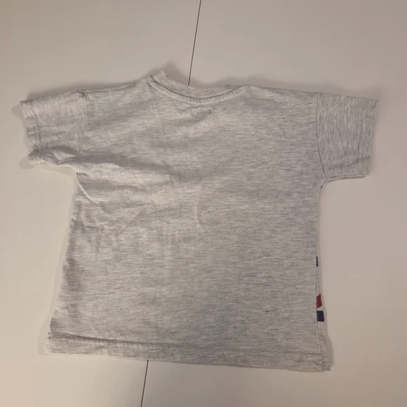 Bluey - Bluey and Bingo Short Sleeve Tee And Shorts - Red & Blue Stripes - 3T - Picture 3 of 7